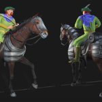 aa-aaa 3d realistic game character and creature modeling for games low poly to high poly assets