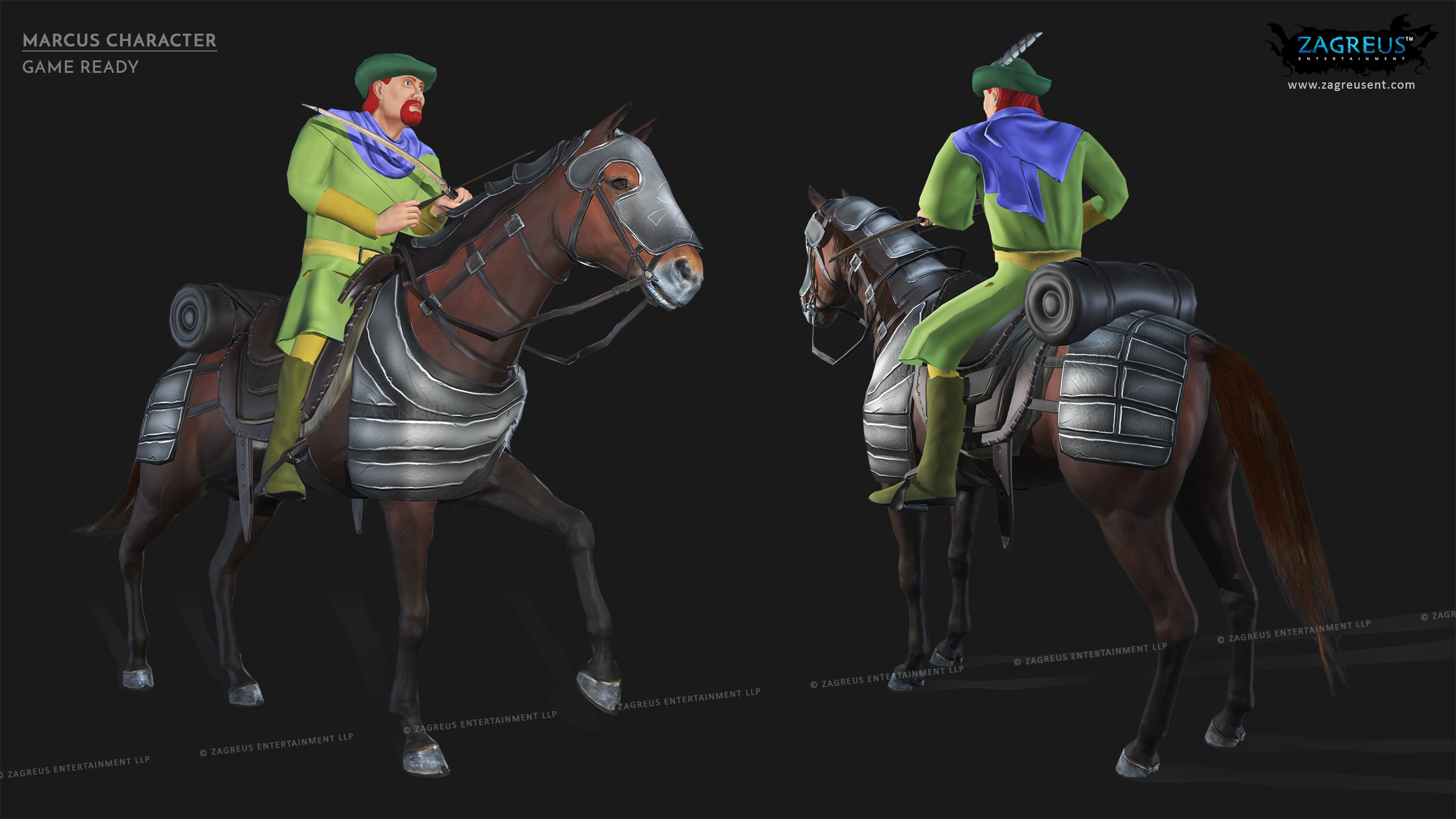 aa-aaa 3d realistic game character and creature modeling for games low poly to high poly assets