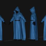 aa-aaa 3d realistic game character and creature modeling for games low poly to high poly assets