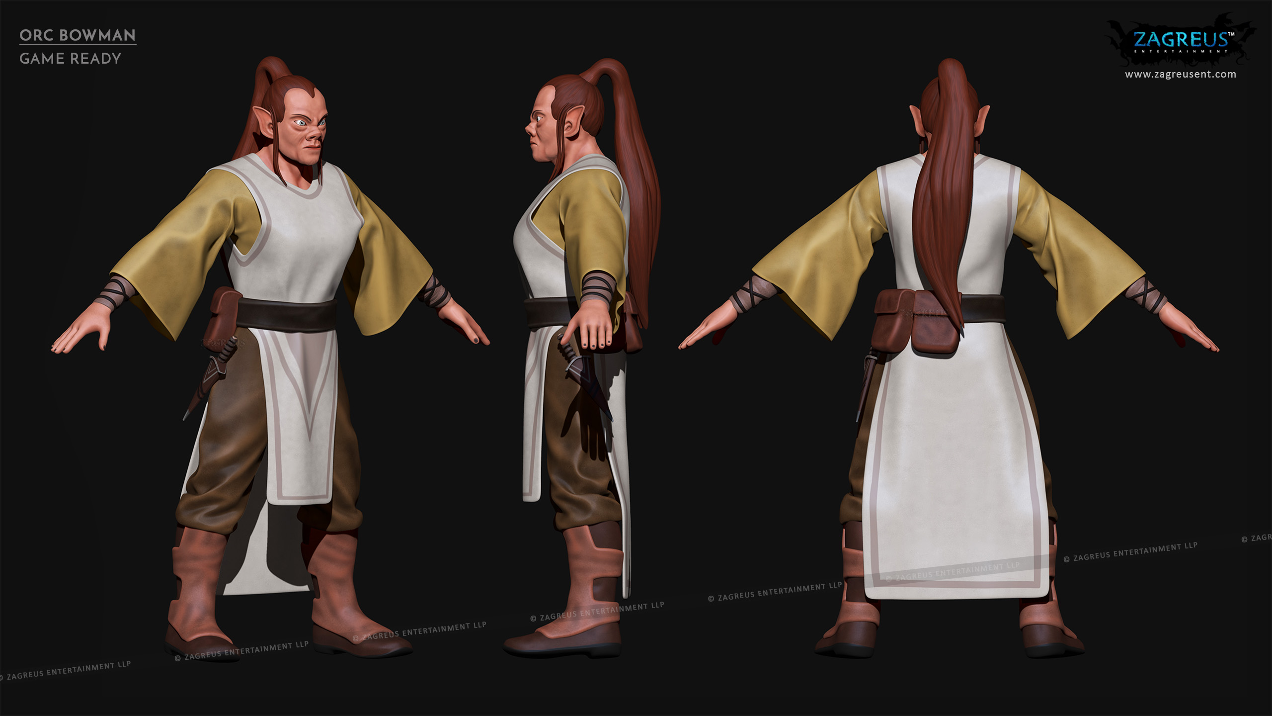 aa-aaa 3d realistic game character and creature modeling for games low poly to high poly assets