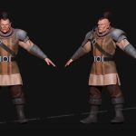 aa-aaa 3d realistic game character and creature modeling for games low poly to high poly assets