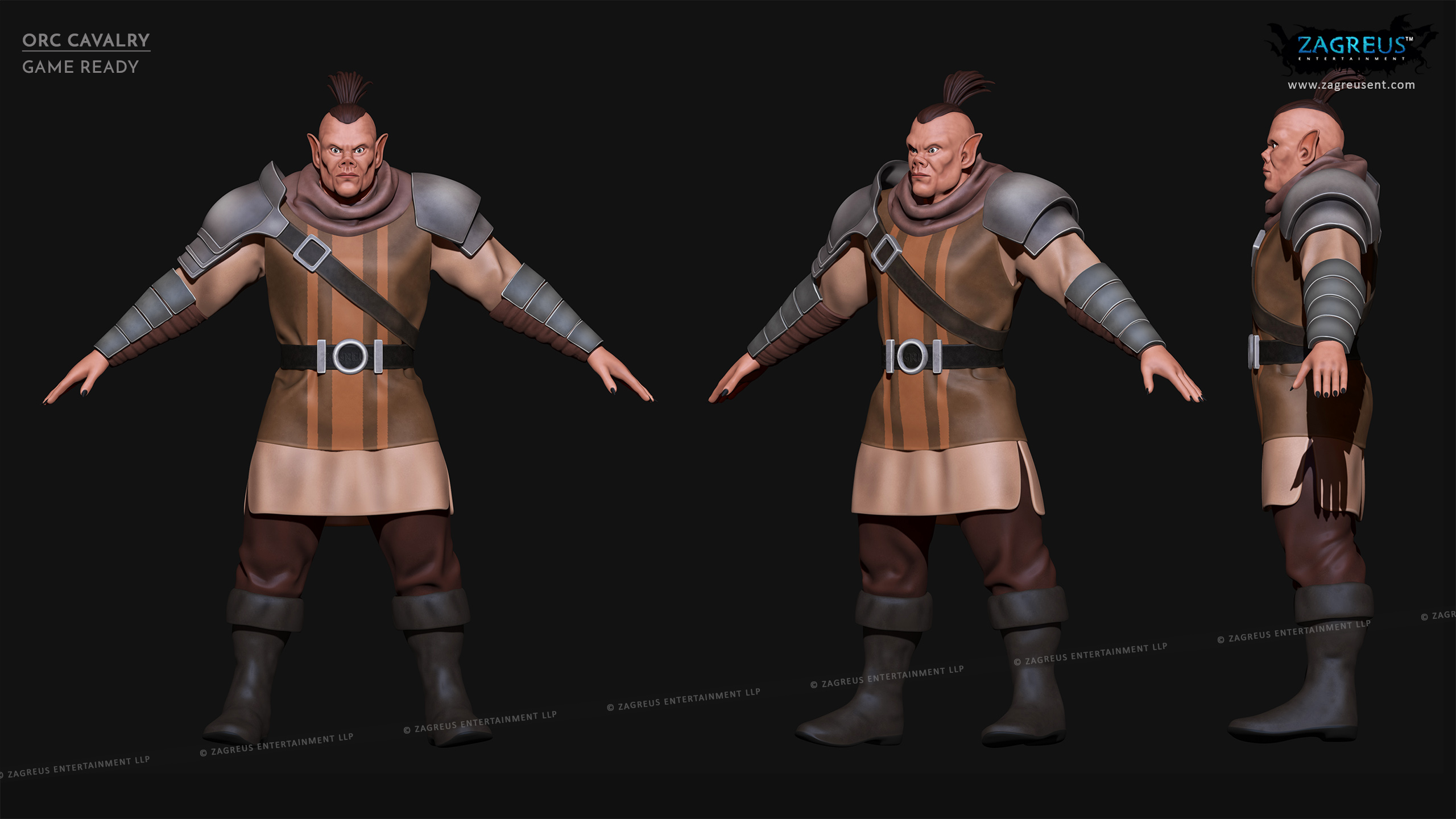 aa-aaa 3d realistic game character and creature modeling for games low poly to high poly assets