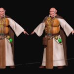 aa-aaa 3d realistic game character and creature modeling for games low poly to high poly assets
