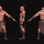 aa-aaa 3d realistic game character and creature modeling for games low poly to high poly assets