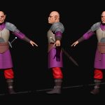 aa-aaa 3d realistic game character and creature modeling for games low poly to high poly assets