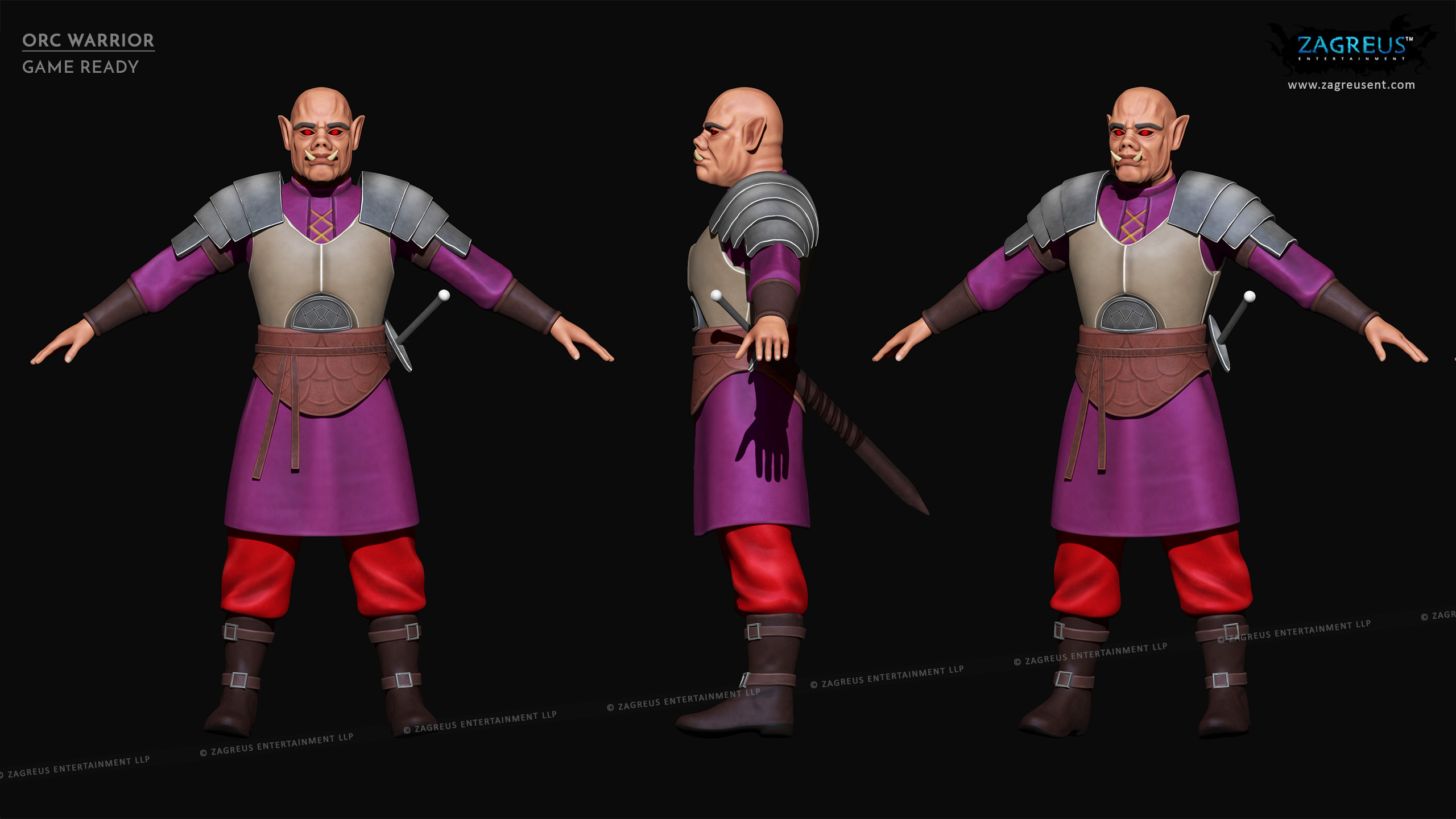 aa-aaa 3d realistic game character and creature modeling for games low poly to high poly assets