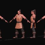 aa-aaa 3d realistic game character and creature modeling for games low poly to high poly assets