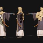 aa-aaa 3d realistic game character and creature modeling for games low poly to high poly assets