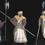 aa-aaa 3d realistic game character and creature modeling for games low poly to high poly assets