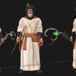 aa-aaa 3d realistic game character and creature modeling for games low poly to high poly assets