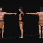 aa-aaa 3d realistic game character and creature modeling for games low poly to high poly assets