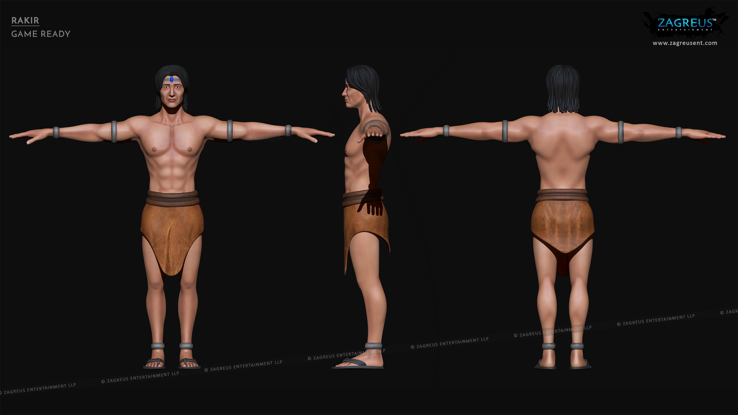aa-aaa 3d realistic game character and creature modeling for games low poly to high poly assets