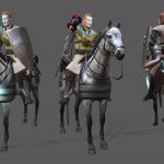 aa-aaa 3d realistic game character and creature modeling for games low poly to high poly assets