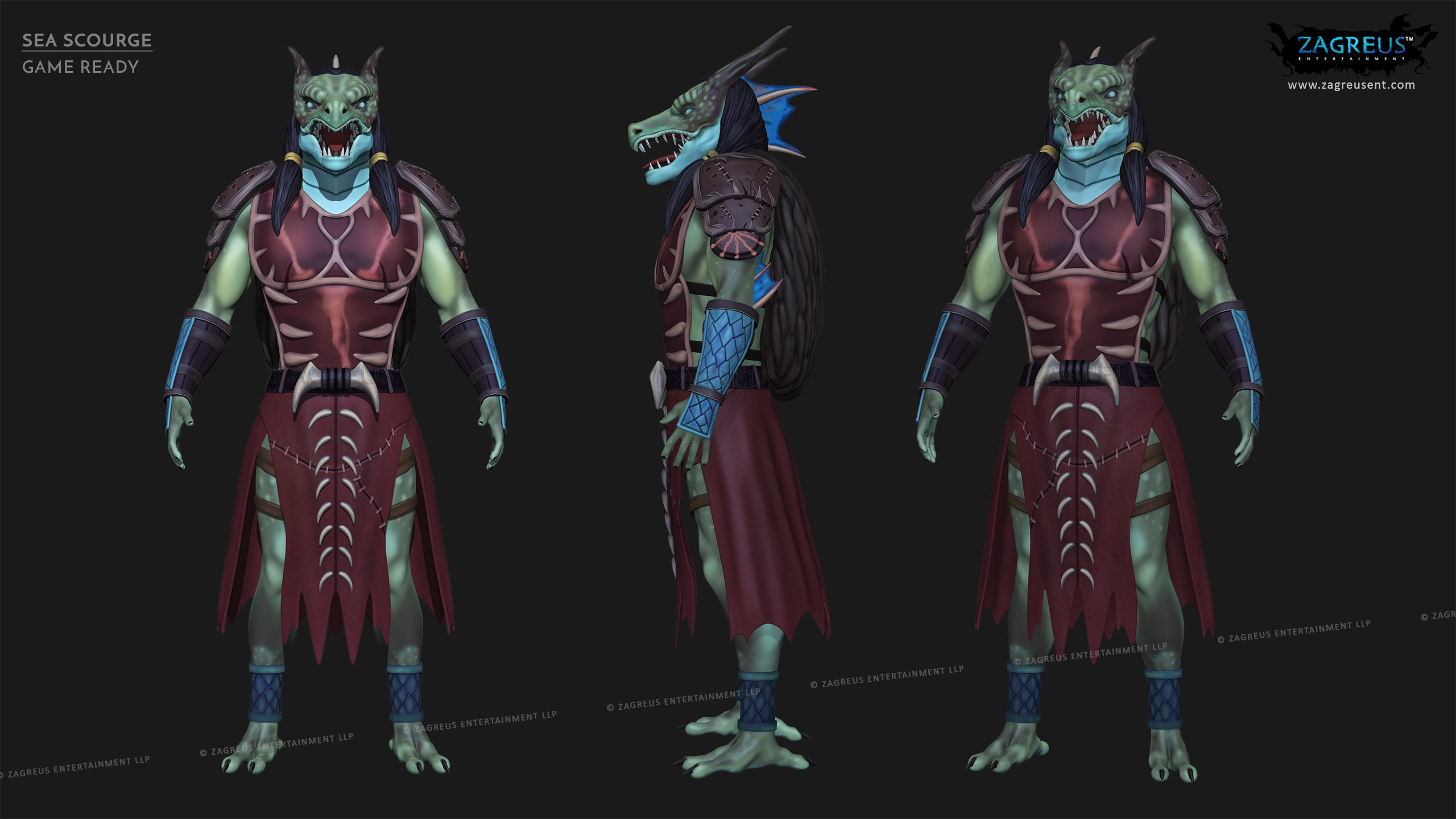 aa-aaa 3d realistic game character and creature modeling for games low poly to high poly assets