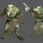 aa-aaa 3d realistic game character and creature modeling for games low poly to high poly assets
