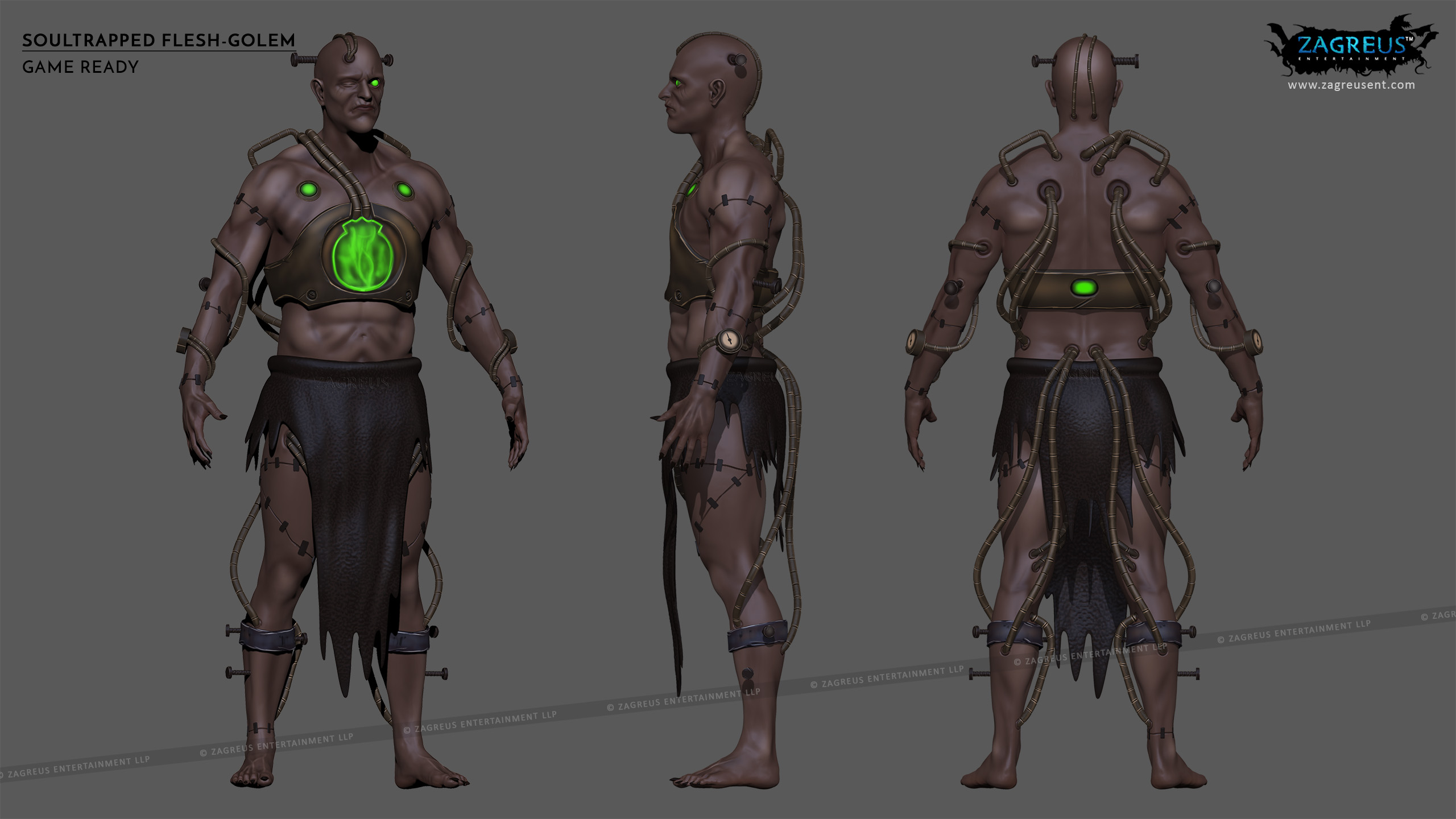 aa-aaa 3d realistic game character and creature modeling for games low poly to high poly assets