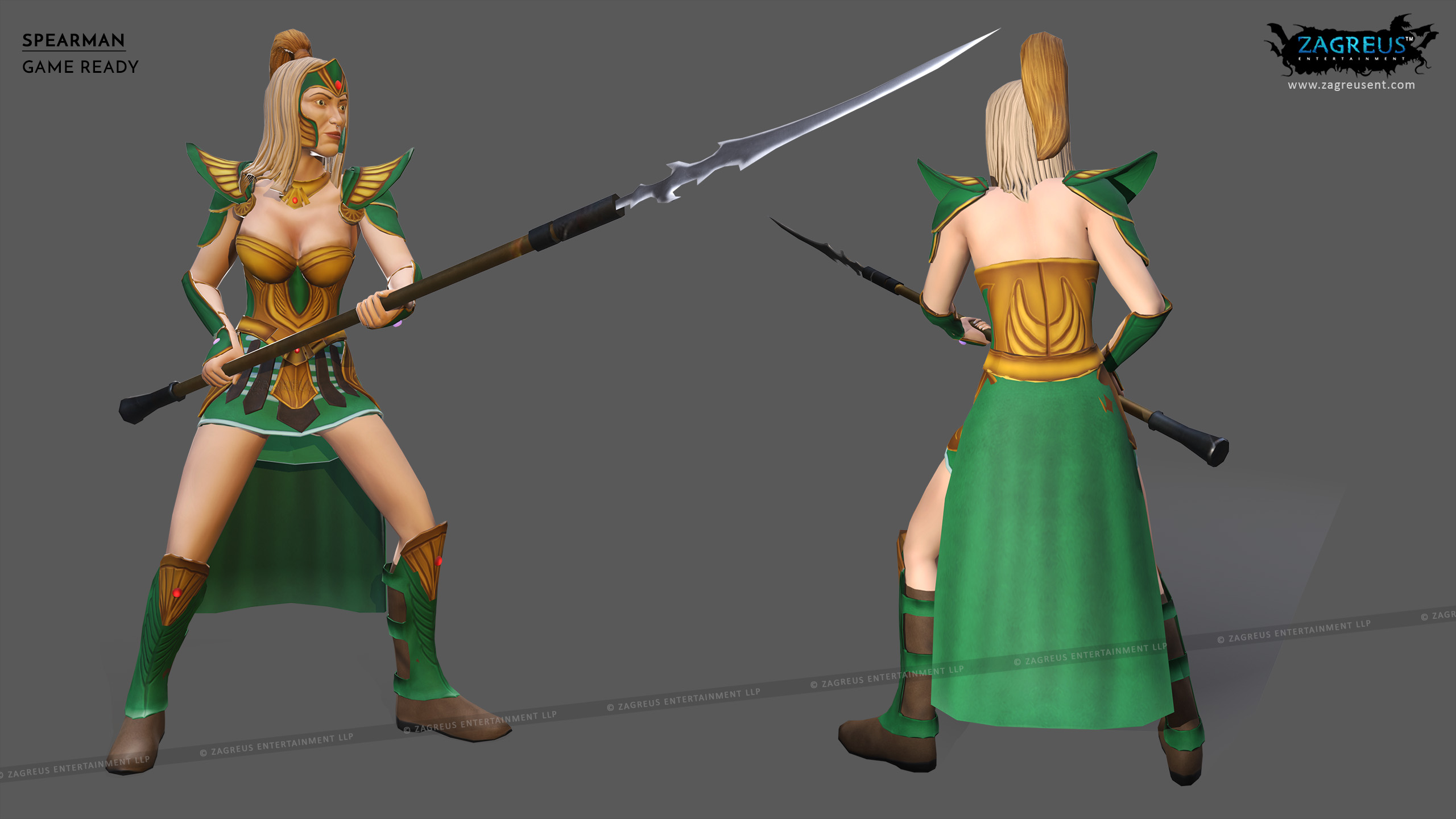 aa-aaa 3d realistic game character and creature modeling for games low poly to high poly assets