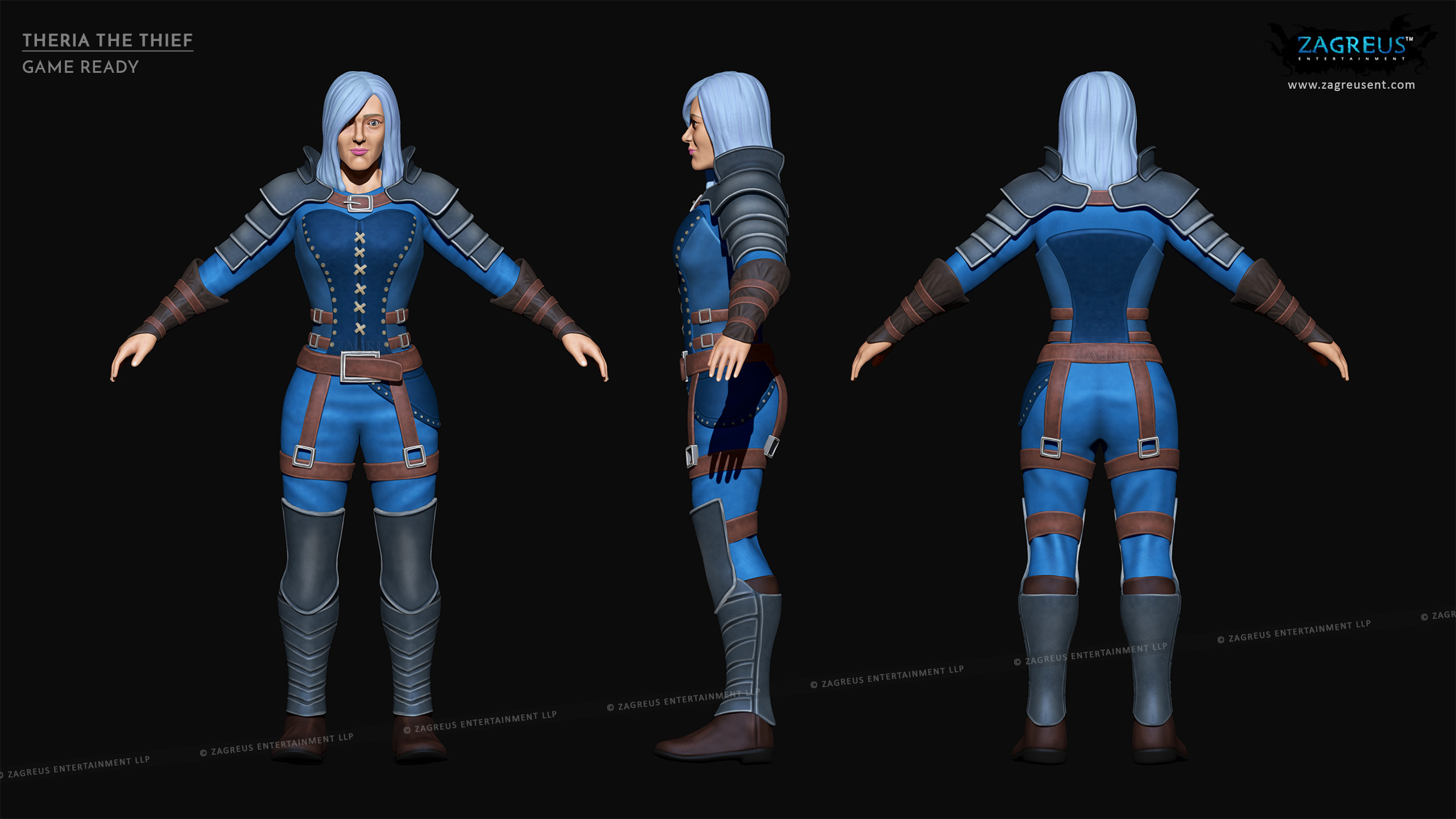 aa-aaa 3d realistic game character and creature modeling for games low poly to high poly assets