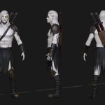 aa-aaa 3d realistic game character and creature modeling for games low poly to high poly assets