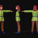 aa-aaa 3d realistic game character and creature modeling for games low poly to high poly assets