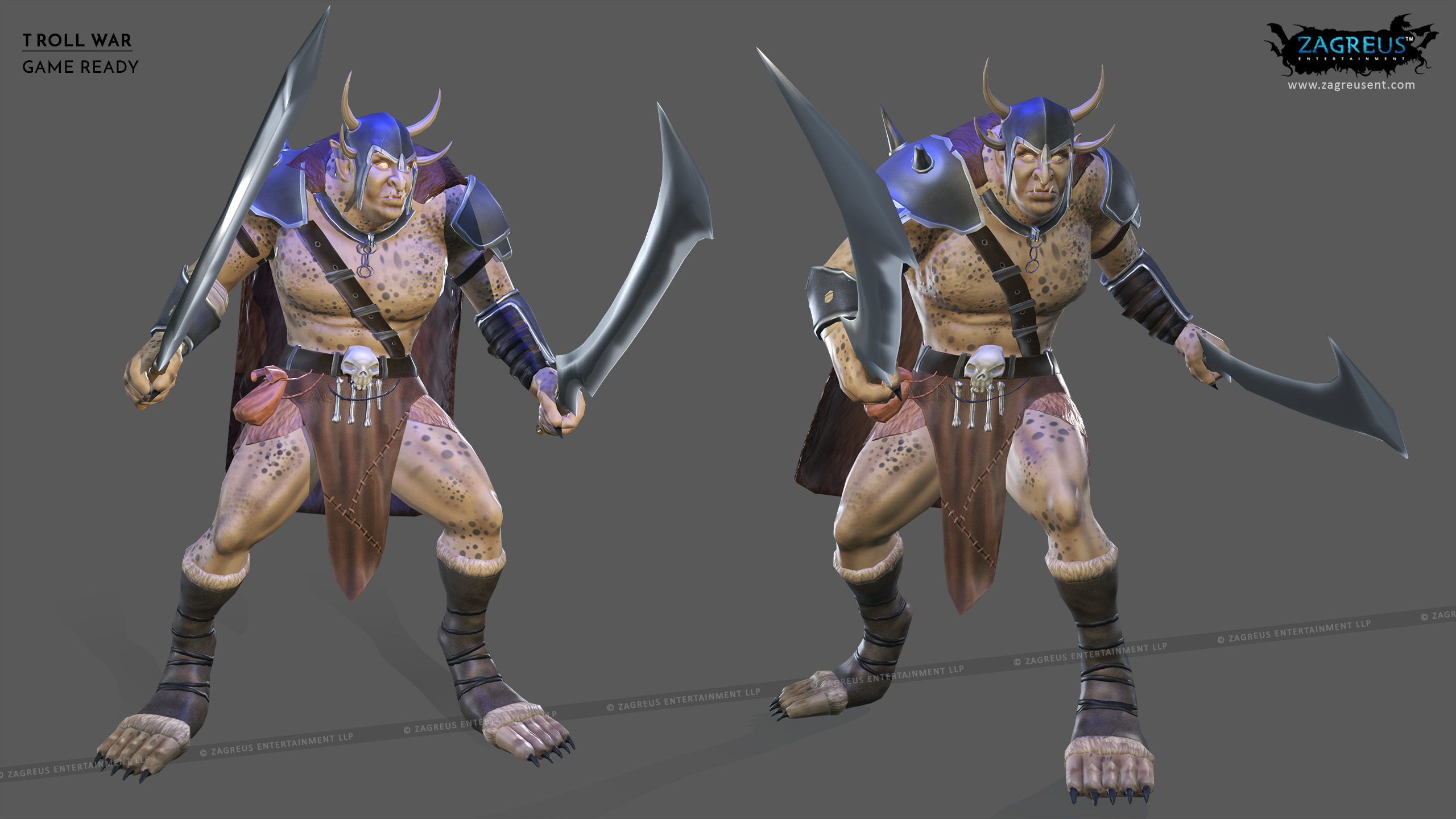 aa-aaa 3d realistic game character and creature modeling for games low poly to high poly assets