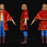 aa-aaa 3d realistic game character and creature modeling for games low poly to high poly assets