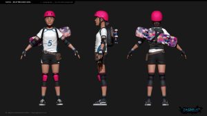 aa-aaa 3d stylized game characters and creatures hand painted and optimized for unity unreal in low to high poly