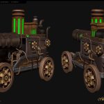 aa-aaa 3d stylized game characters and creatures hand painted and optimized for unity unreal in low to high poly