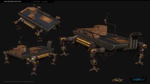 aa-aaa 3d stylized game characters and creatures hand painted and optimized for unity unreal in low to high poly