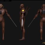 aa-aaa 3d stylized game characters and creatures hand painted and optimized for unity unreal in low to high poly